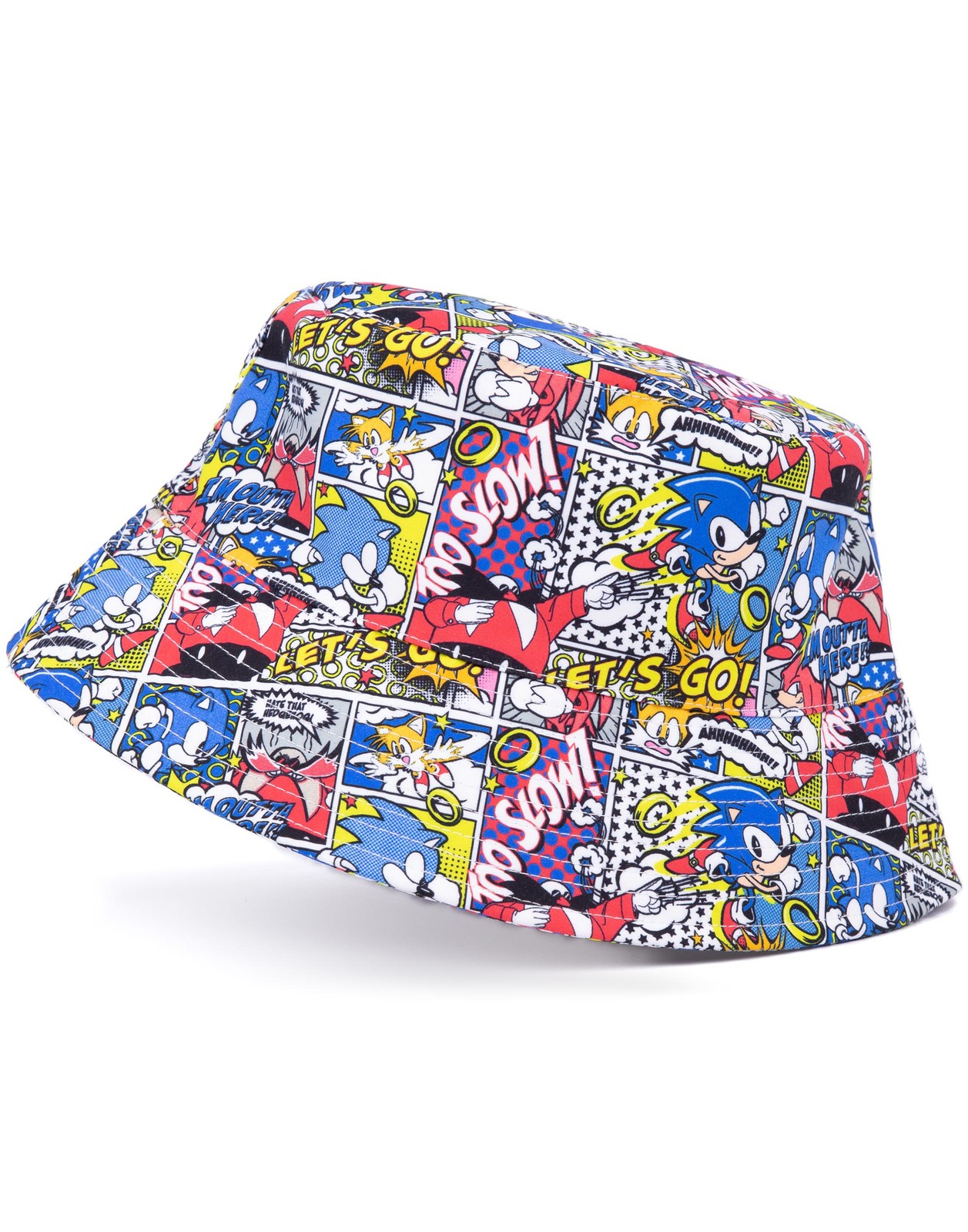 Sonic The Hedgehog Bucket Hat (Unisex Multicoloured) - Image 2
