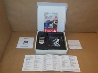 2006 New Open Box Lexar MDA-256-100 Digital Music Player Bundle Samsung EP 340HP