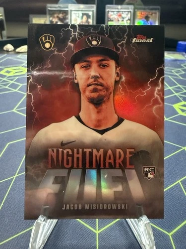 2026 Topps Finest Jacob Misiorowski Base (RAW)