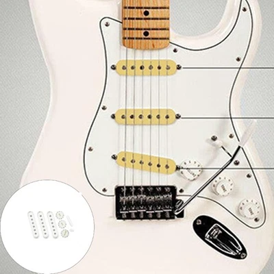 Single Coil Cover with Volumes Tone Control Knob Electric Guitar Accessories - Image 1 of 4