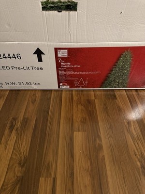 Home Accents Holiday 7.5 ft. Festive Pine Pre-Lit Christmas Tree - Pick Up Only