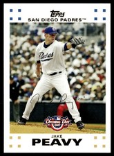 2007 Topps Opening Day Jake Peavy San Diego Padres #28
