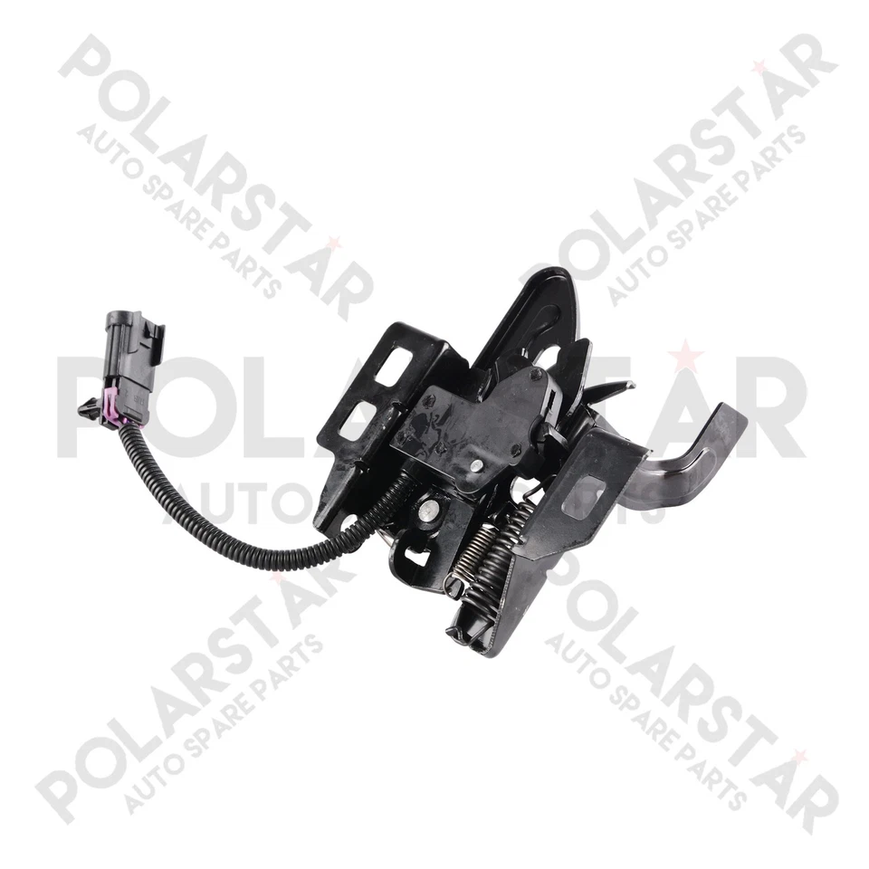 Front Hood Lock Latch fit 2008-2012 Chevrolet Malibu W/Remote Start - Image 4 of 4