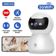 5MP 3MP PTZ IP Camera 5G Wifi Baby Monitor Smart Home Surveillance Night Vision