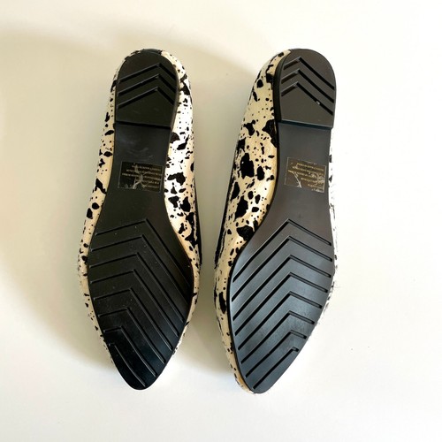 Kelly & Katie Women's Jordi Loafer Size 6M Black and White - 第 5/9 張圖片