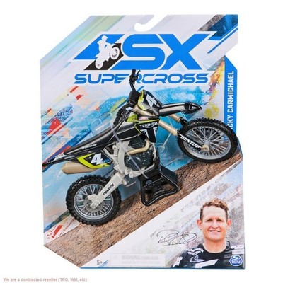 AMA Supercross Championship Ricky Carmichael Motorcyle - 1:64 Scale