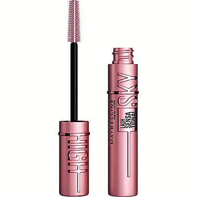 Maybelline Lash Sensational Sky High Washable Mascara, Blackest Black