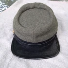 Dirty Billy Made CS Virginia Infantry Cap Size; 7 1/4 VA State Buttons