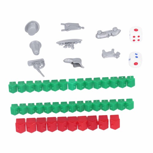 Hotel Game Replacement Pieces Plastic Houses Piece Supplement Accessories Bs - Picture 17 of 22