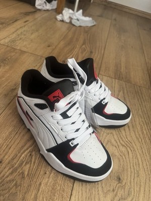 PUMA Scarpe Sneaker Slipstream Bball Jr White/Black Z24PU09 394337_01 Gr.35,5