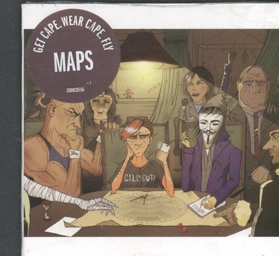 Get Cape Wear Cape Fly Maps CD UK Cooking Vinyl 2012 In Gatefold Card Sleeve