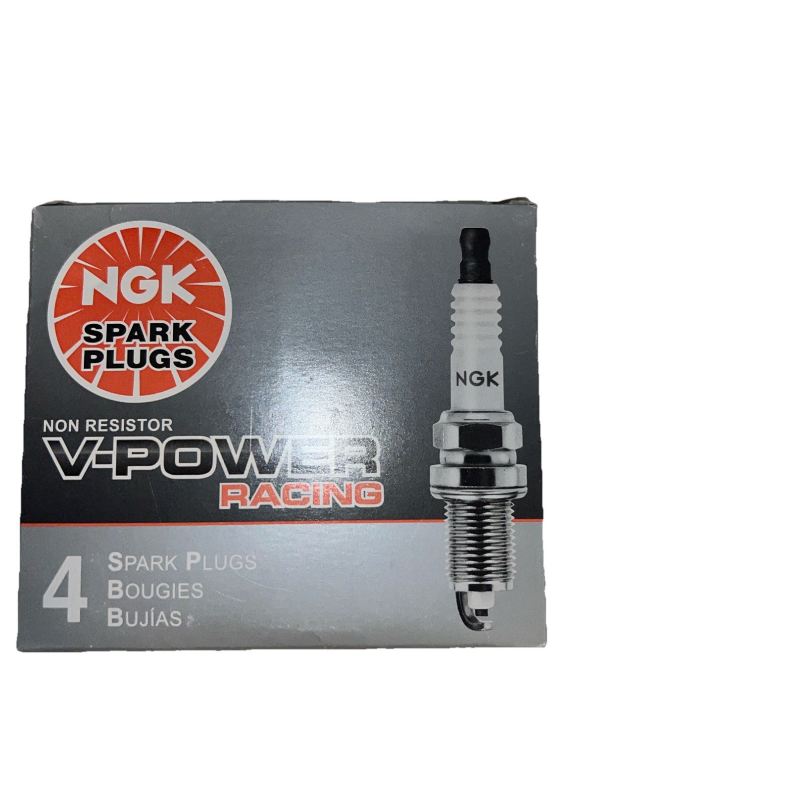 NGK Spark Plugs 3249 Racing Spark Plug 4-Pack