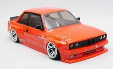 1/10 RC Car BODY Shell BMW E30 M3 Werewolf w/ LED *FINISHED* -RED-