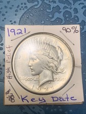 1921 Peace Dollar