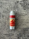 Vintage Coca Cola Promotional Advertising Metal Thimble Top Sewing Needle Case