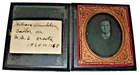 Civil War 6th Plate  Tintype Wm CRUDDEN, USN . served on the USS De SOTO 1864-65