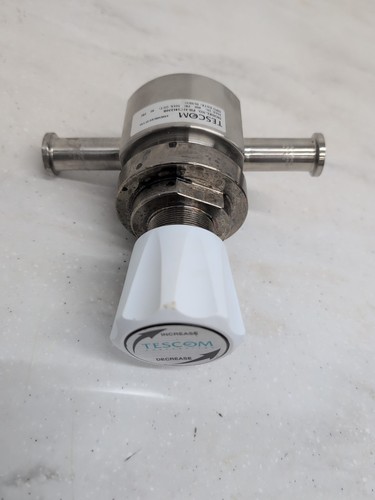 Tescom PH-32C181230B 316SS Regulator 3/4" BPE Fittings Pharmaceutical