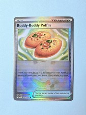 2025 Buddy-Buddy Poffin 101/131 Poke Ball Reverse Holo Prismatic Evolutions MINT