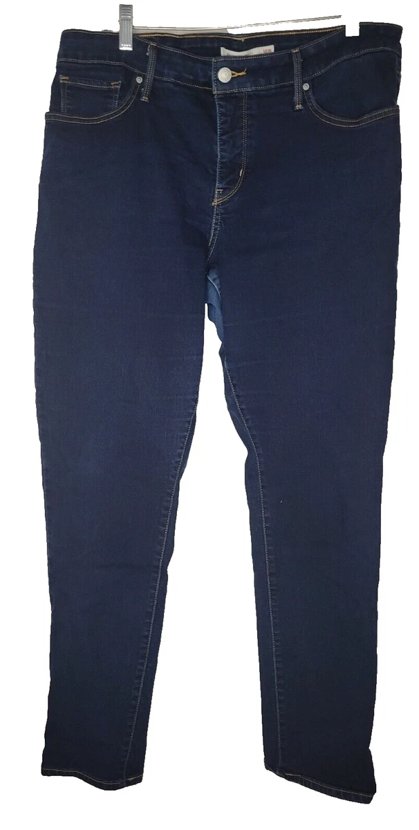 Levis Jeans Womens Size 18W Plus 311 Shaping Skinny Dark Wash