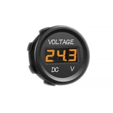 Ships Gauge motorcycle voltmeter Autobike Car Digital Voltmeter Battery Gauge
