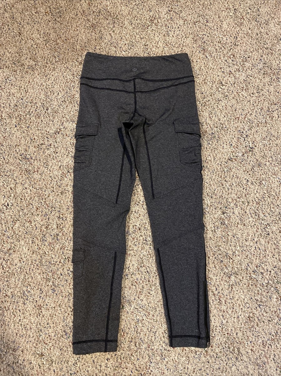 LULULEMON Ankle Zip Zipper Leggings Size 6 | eBay LULULEMON Ankle Zip Zipper Leggings Size 6 | eBay