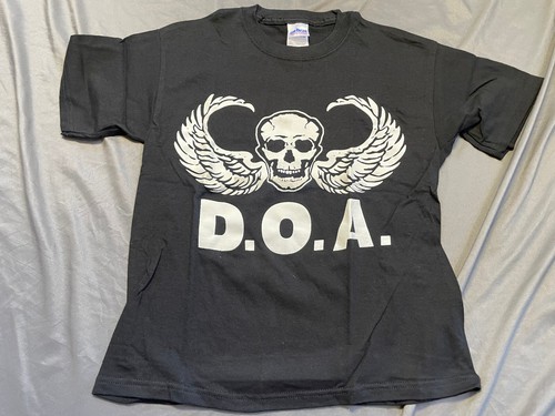 D.O.A. skull Youth Large Shirt official punk hardcore dead kennedys snfu tsol - Picture 2 of 3