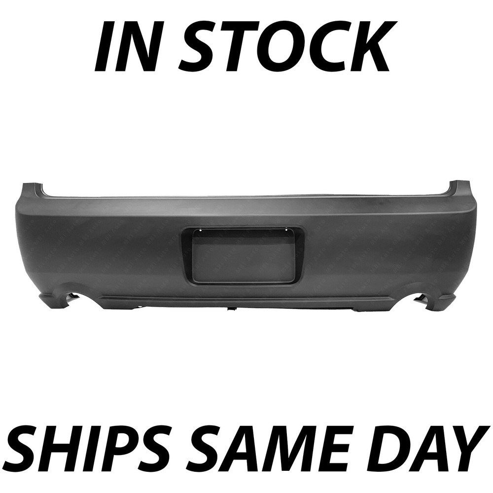 NEW Primered - Rear Bumper Cover Replacement for 2005-2009 Ford Mustang GT 05-09