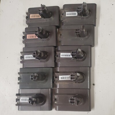 10 x Original Dyson Akku für V6 DC58 DC59 SV03 SV05 SV06 Ersatzteile/Reparatur #01