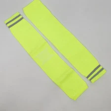 Sock Guy Arm Warmers Unisex L/XL Neon Yellow Cycling Bike