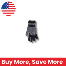 AB Yarn Clip Plush Men's Gloves - Soft, Warm Winter Style 