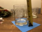 FULL SET Garrick 12 Days of Christmas Etched Old Fashioned Glasses 1975 France — photo 5