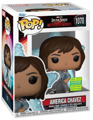 FUNKO POP AMERICA CHAVEZ MARVEL DR STRANGE SDCC 2022 SUMMER