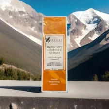 ECLAT glow up vitamin C serum with FERULIC acid plus vitamin E Saram anti-aging