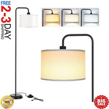 LED Floor Lamp 3 Color Temperature for Living Room Tall Standing Reading Light