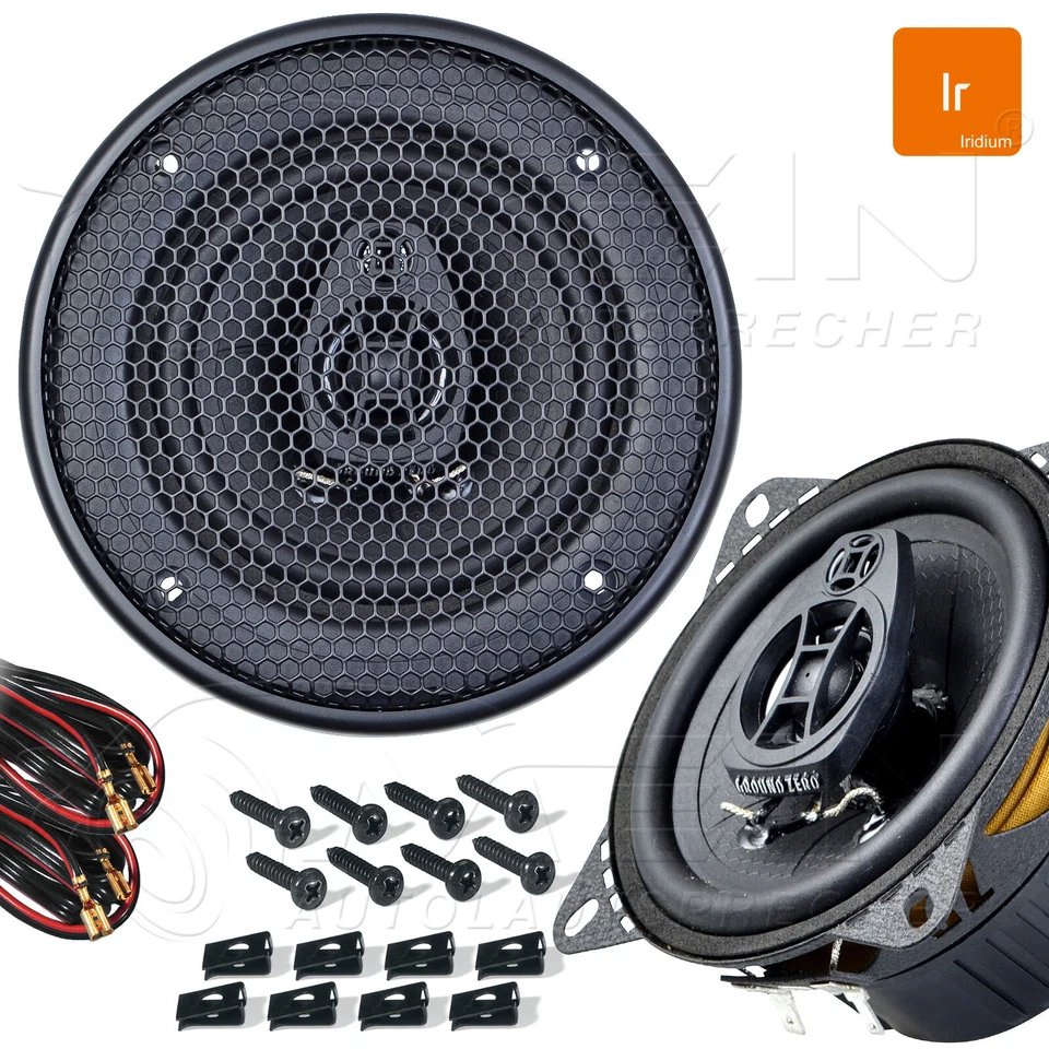 GROUND ZERO LAUTSPRECHER für AUDI 80 B3 / B4 1986-2002 Armaturenbrett 100W #AGMR - Bild 4 von 4