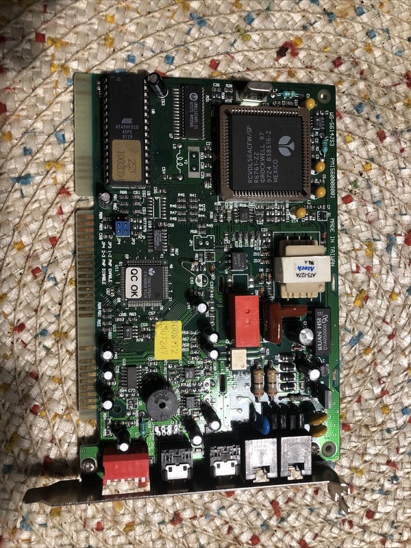 Atech ATS-127A Computer Modem Card Model FB WS-5614JS3