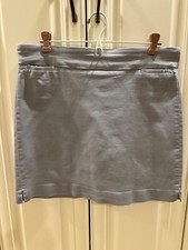 Croft  Barrow stretch skort - silver gray - size M - New