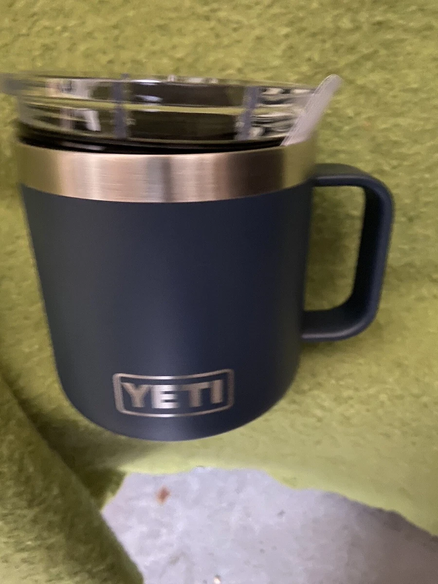 YETI Rambler 14-fl oz Stainless Steel Mug with MagSlider Lid in