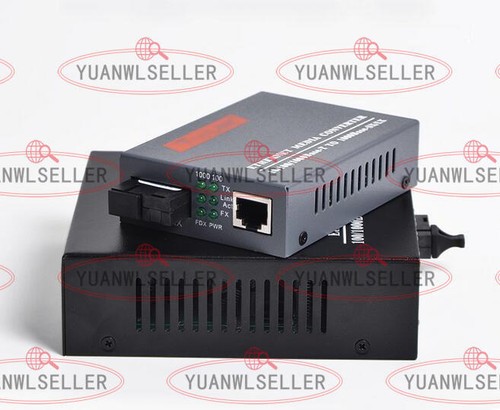 Gigabit Fiber Optic Media Converter 1 CH*SC 8 CH*RJ45 Converter Transceiver - Picture 3 of 9