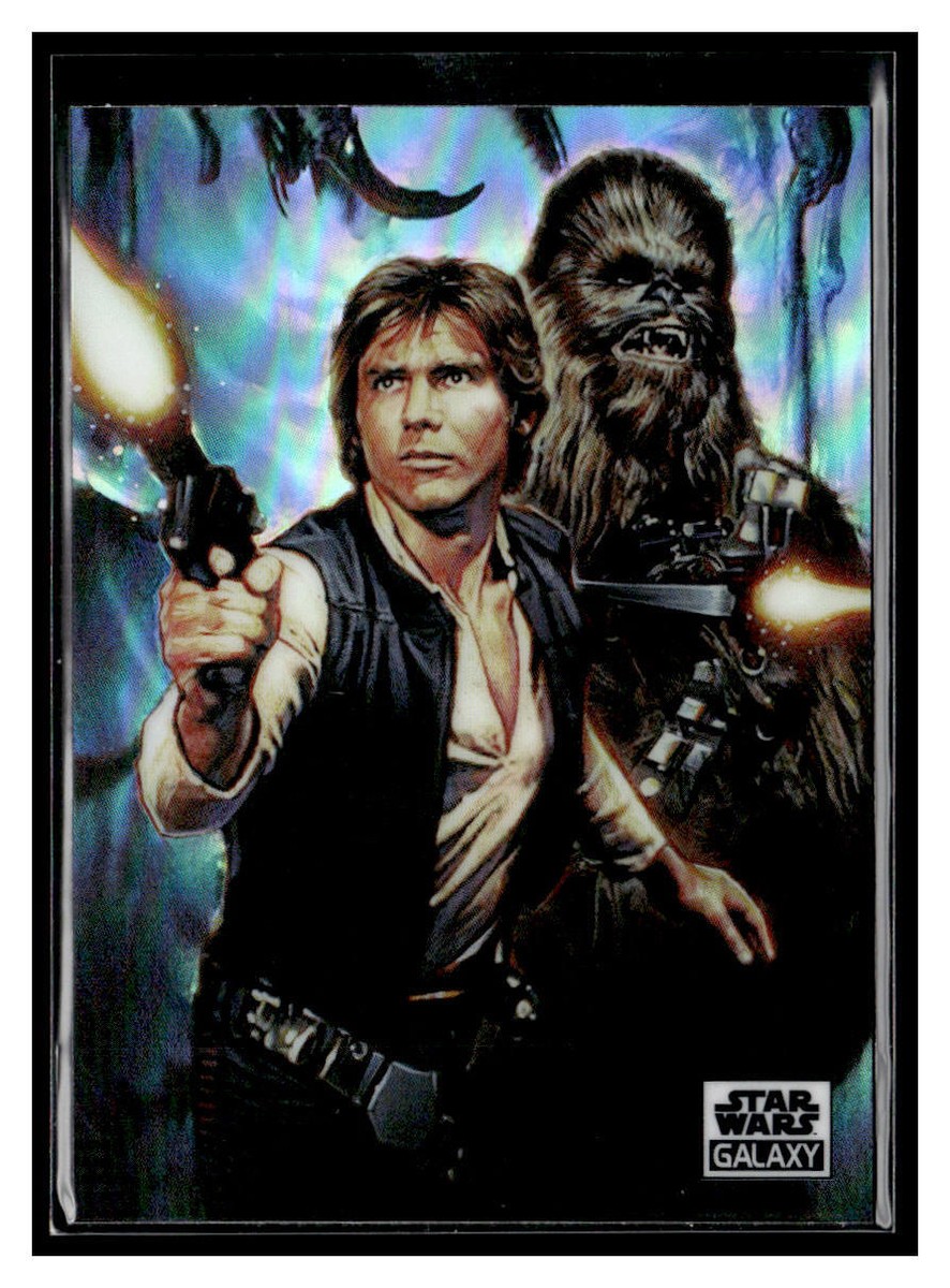 2021 Topps Chrome Star Wars Galaxy #79 The Rogue Years