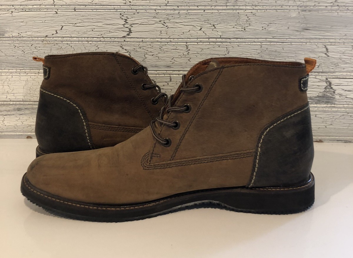 Tommy Bahama Edisto Brown Leather Chukka Boots Mens Size 11  display picture 1