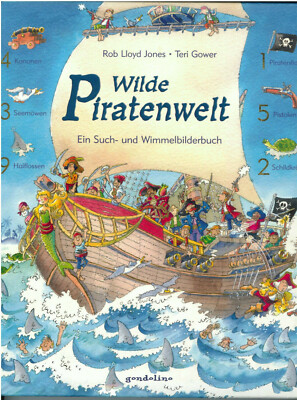 Gondolino - W I L D E   P I R A T E N W E L T - Ein Such- und Wimmelbilderbuch