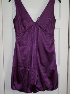 purple dress new look