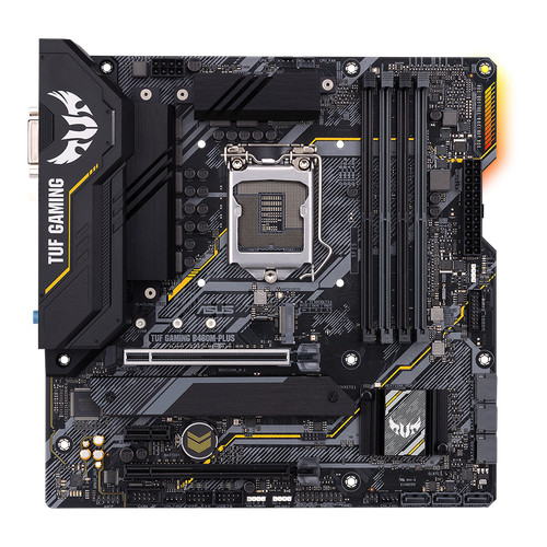 ASUS TUF GAMING B460M-PLUS Motherboard Intel B460 LGA 1200 DDR4 M.2 mATX Core DP