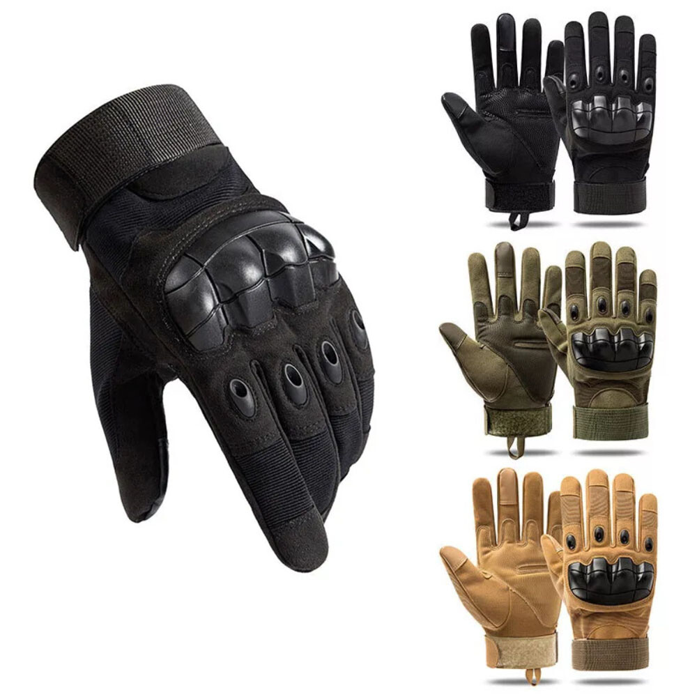Tactical Full Finger Gloves Military Paintball Airsoft Combat Hunting Training