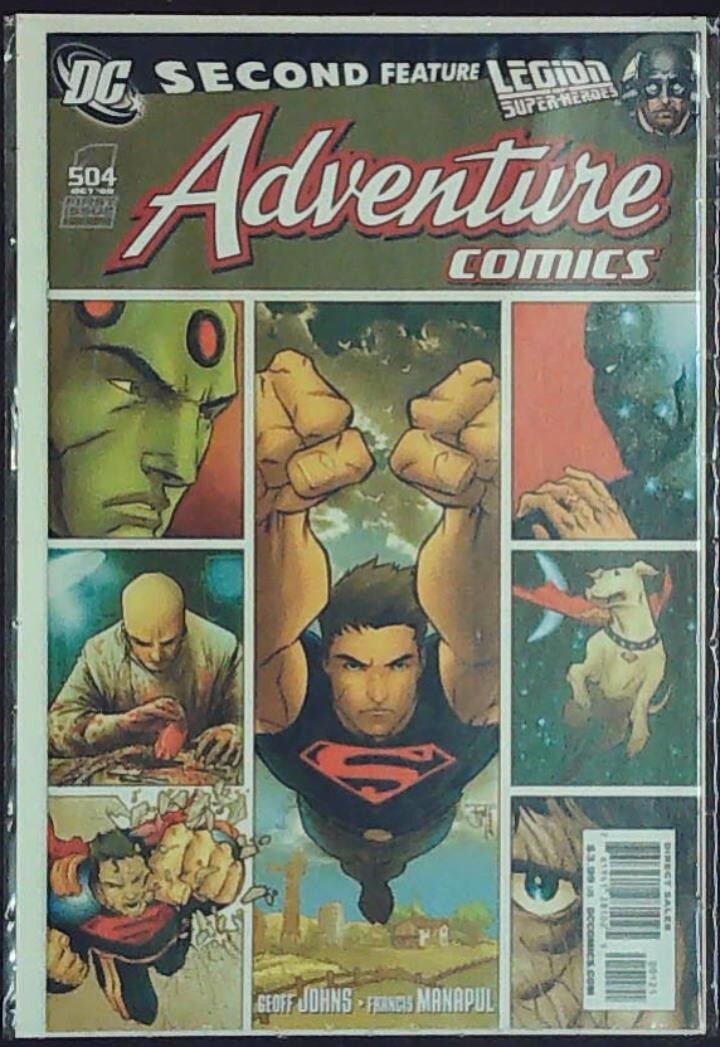 ADVENTURE COMICS (2009) #1 / 504 - VARIANT COVER - NM - Back Issue