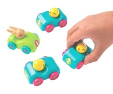 Set of 2 Pullback Easter Animal Cars Free Shipping with 6 Purchases