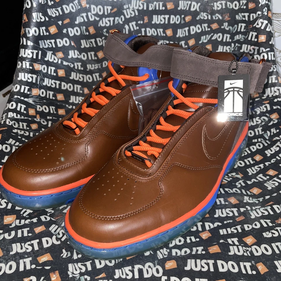 2007 Sz 12 Nike AF 25 NBA C2C League Pack Basketball Shoes Air Force 25 Knicks - Image 2 of 4