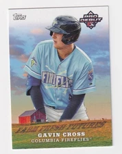 2023 TOPPS PRO DEBUT BASEBALL GAVIN CROSS, Columbia Fireflies FARM FRESH FUTURES