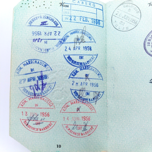Vintage Expired 1959 US Passport For COLLECTION Vintage - Picture 8 of 10